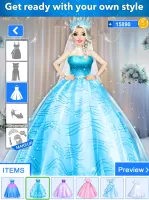 Ice Princess Wedding Dress Up