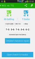 Tennis Math: score & stats