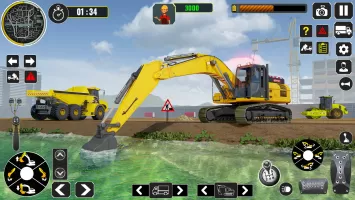 Excavator Construction Game