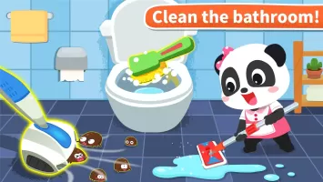 Baby Panda' s House Cleaning