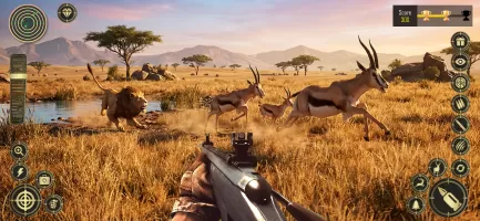 Jungle Deer Hunting Games 3D
