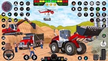 Snow Excavator Simulator Game