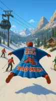 Base Jump Wing Suit Flying