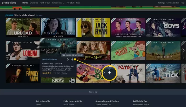 How to Search on Prime Video？