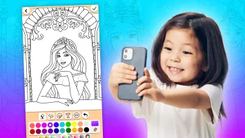 Princess Coloring Game