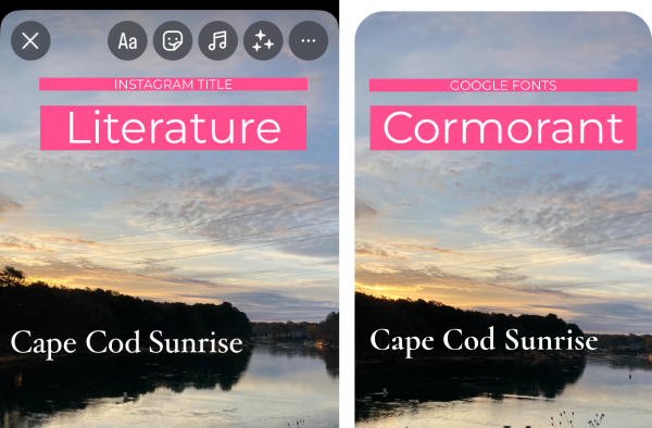 How to Get 'New' Instagram Fonts?