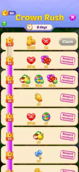 Fruit Diary - Match 3 Games
