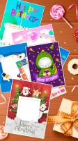 Birthday cards - Photo frames