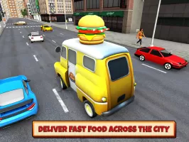 Fast Food Delivery Bike Game