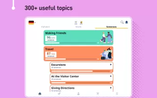 Learn German - 11,000 Words