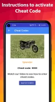 Indian bike driving cheat code