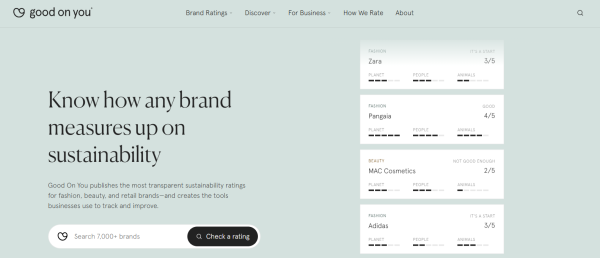 Good On You – Ethical Fashion