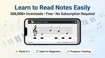 NotesDeMusique - Read notes