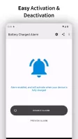 Full Battery Charge Alarm