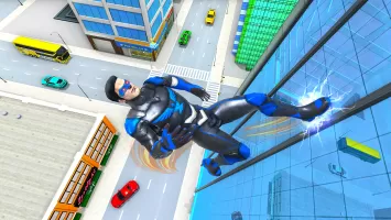 Rope Hero Superhero Flying