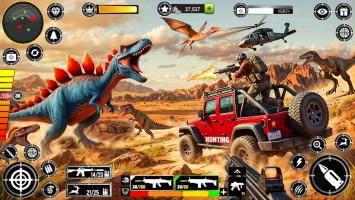 Wild Dinosaur Hunting Gun Game