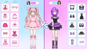 Anime Dress Up and Makeup Game