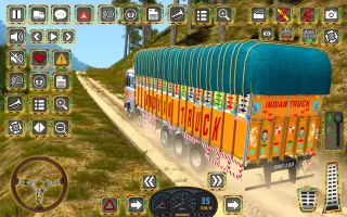 Indian Truck Offroad Cargo 3D