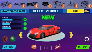 Heavy Traffic Rider Car Game