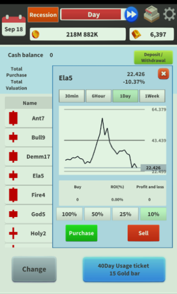 Stock Game - Capitalism