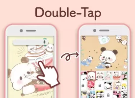 Wallpaper MOCHI MOCHI PANDA