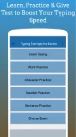 Typing Test App for Exams