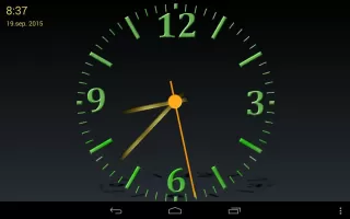 Nice Night Clock with Alarm