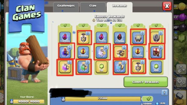 Guide to check available items in Clash of Clans