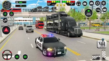 Police Game Transport Truck