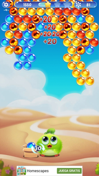 Bubble Wings: bubble shooter