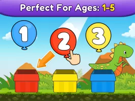 Balloon Pop Kids Learning Game