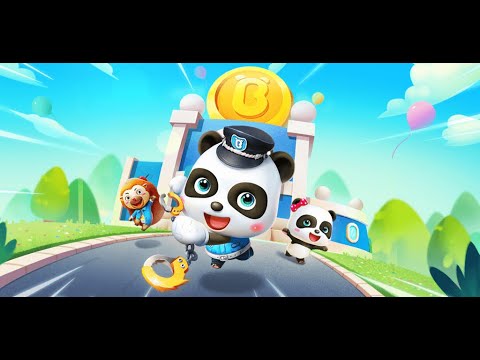 Little Panda Policeman | For Kids | Preview video | BabyBus Games