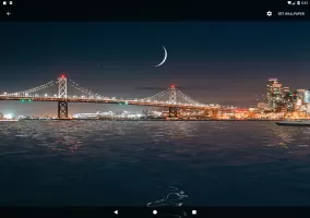 Moon Over Water Live Wallpaper
