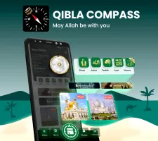 Muslim Prayer - Qibla Compass