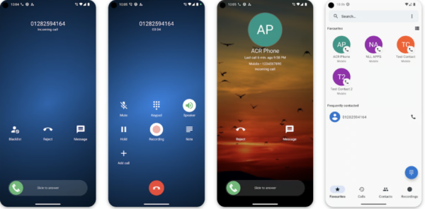 Full Screen Caller ID
