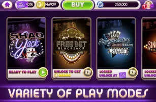 myVEGAS BlackJack 21 Card Game