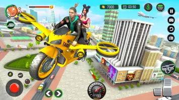 Flying Bike Driving Simulator