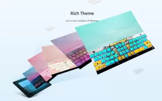 GO Keyboard Lite - Many Theme