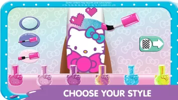 Hello Kitty Nail Salon