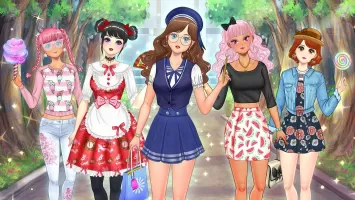 High School Anime Dress Up