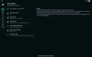 Oxygen Updater