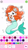 Mermaid Coloring