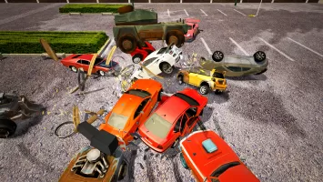 Demolition Derby Mad Car Crash