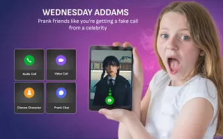 Wednesday Addams Prank Call