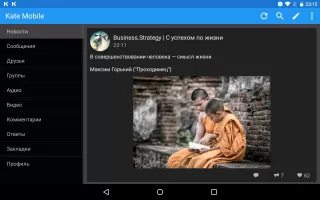 Kate Mobile for VK