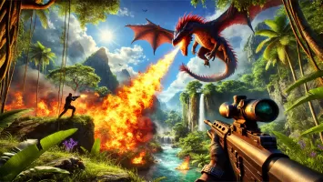 Dinosaur Hunting Games 3D 2023