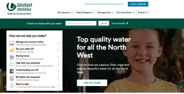 United Utilities: Your Water