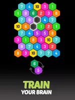 Merge Hexa - Number Puzzle