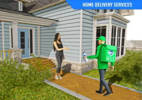 Milk Van Delivery Simulator