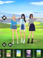 Spring dress up game